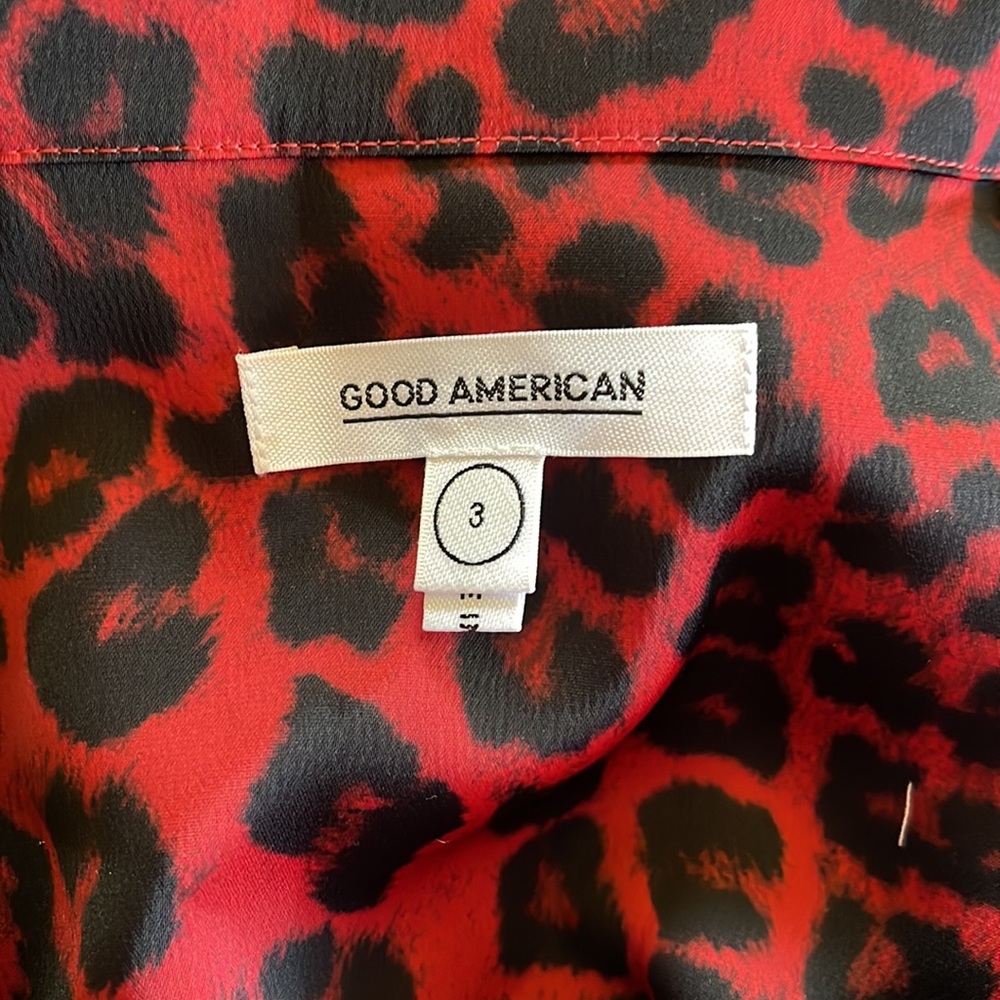 Good American Leopard Lounge/PJ Set - Picture 6 of 7
